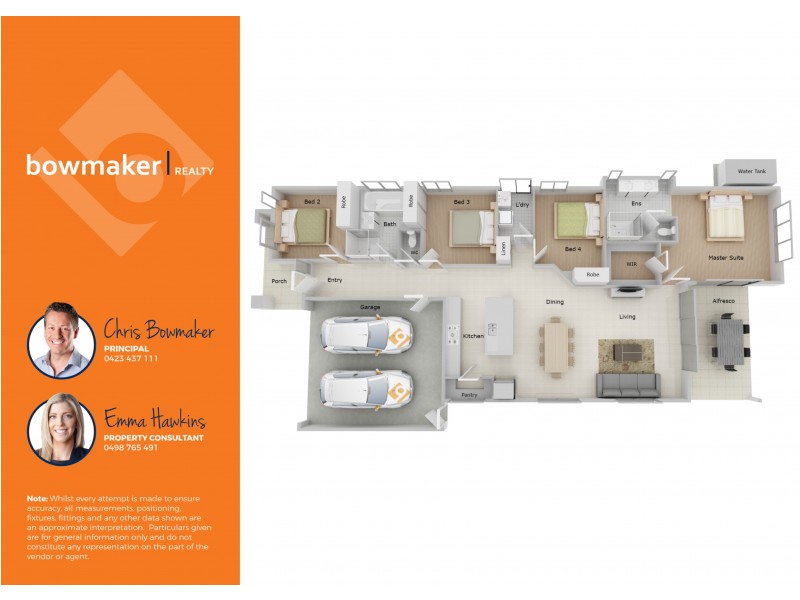 48 Denham Crescent, North Lakes QLD 4509 Floorplan