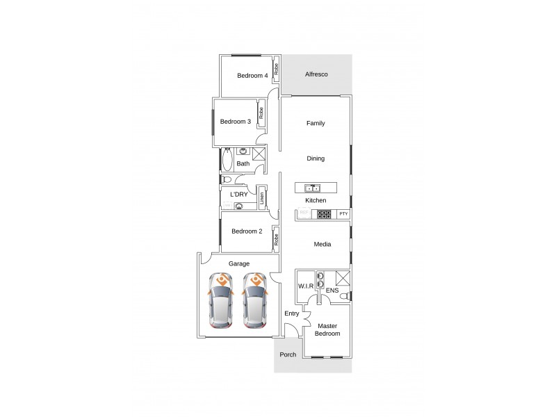 20 Hinton Crescent, Mango Hill QLD 4509 Floorplan
