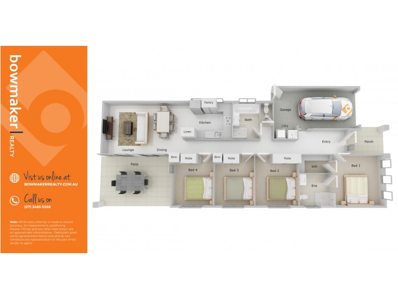 34 Honeyeater Crescent, Dakabin QLD 4503 Floorplan