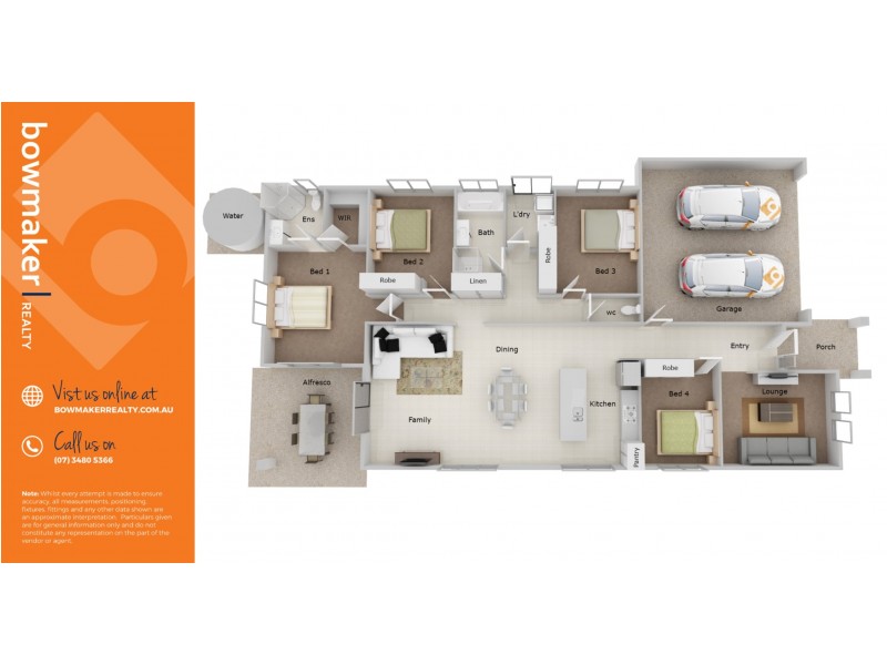 36 Gibbs Street, North Lakes QLD 4509 Floorplan
