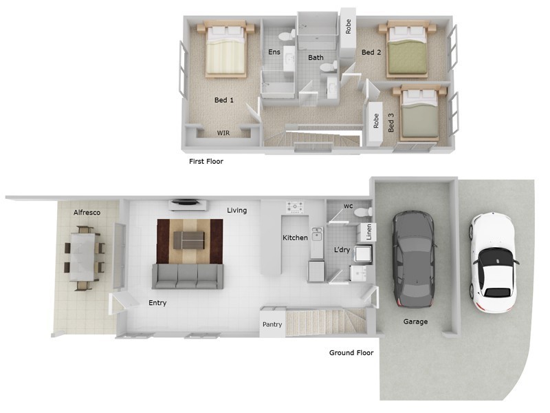 1/42 Pademelon Circuit, North Lakes QLD 4509 Floorplan