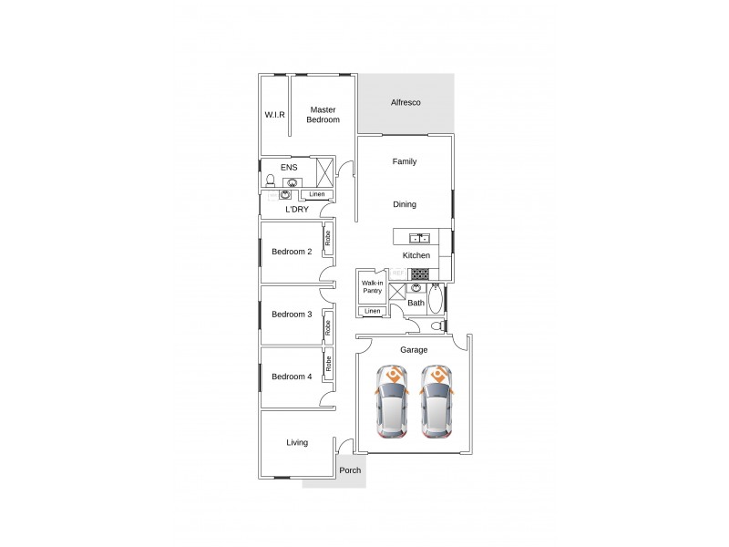 33 Oxbow Crescent, Lawnton QLD 4501 Floorplan