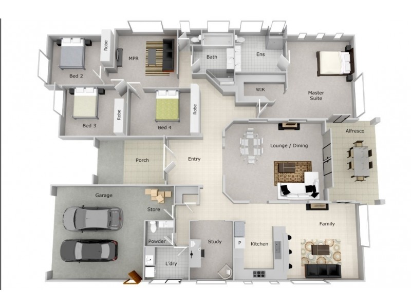 18 Thomson Close, North Lakes QLD 4509 Floorplan