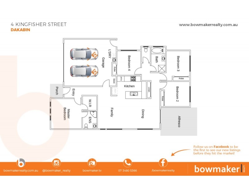 4 Kingfisher Street, Dakabin QLD 4503 Floorplan