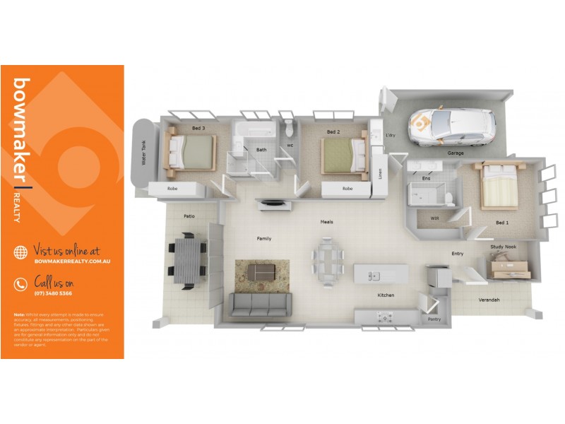 1 Mulgara Court, North Lakes QLD 4509 Floorplan