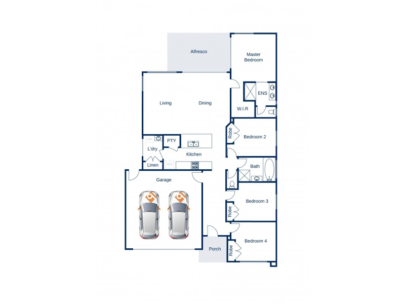 10 Thirlmere Street, North Lakes QLD 4509 Floorplan