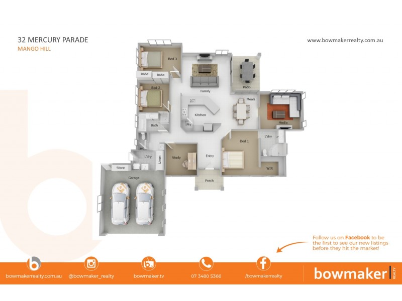 32 Mercury Parade, Mango Hill QLD 4509 Floorplan