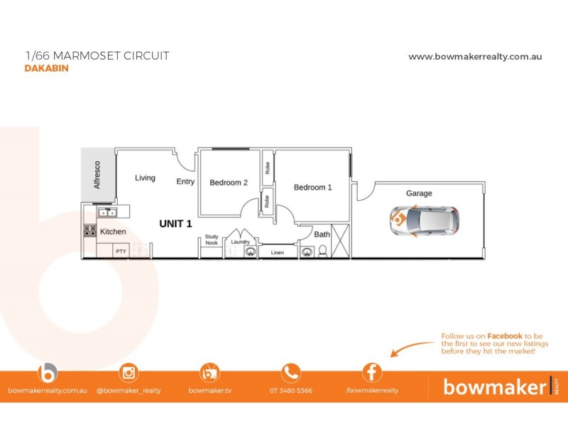 1/66 Marmoset Circuit, Dakabin QLD 4503 Floorplan
