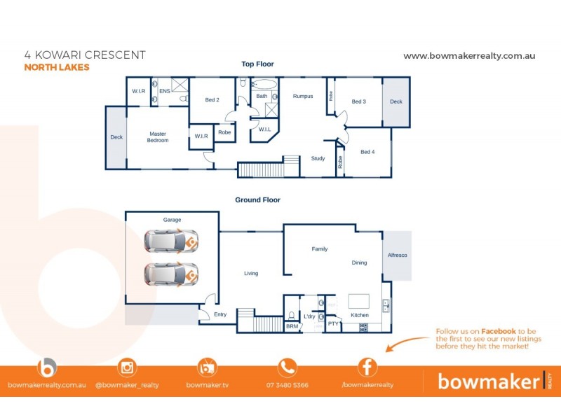 4 Kowari Crescent, North Lakes QLD 4509 Floorplan