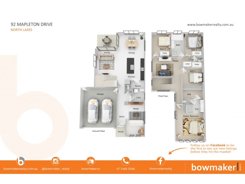 92 Mapleton Drive, North Lakes QLD 4509 Floorplan