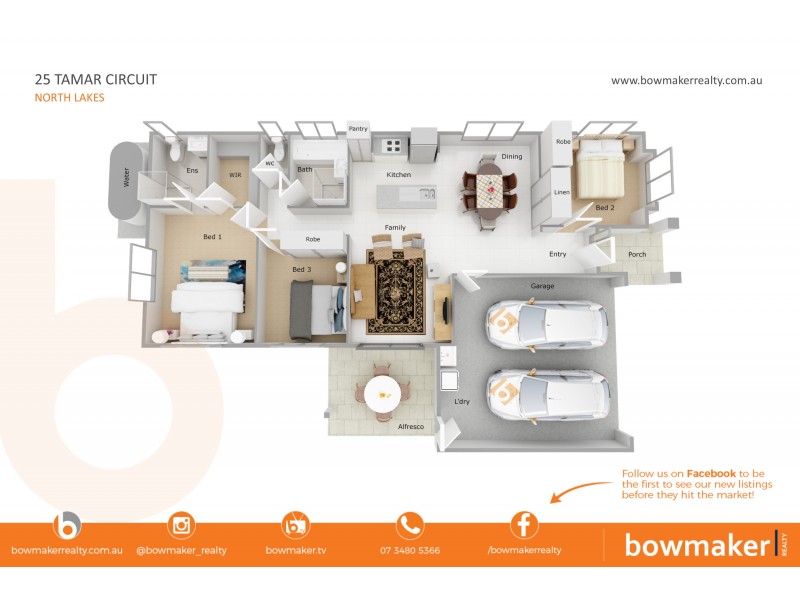 25 Tamar Circuit, North Lakes QLD 4509 Floorplan