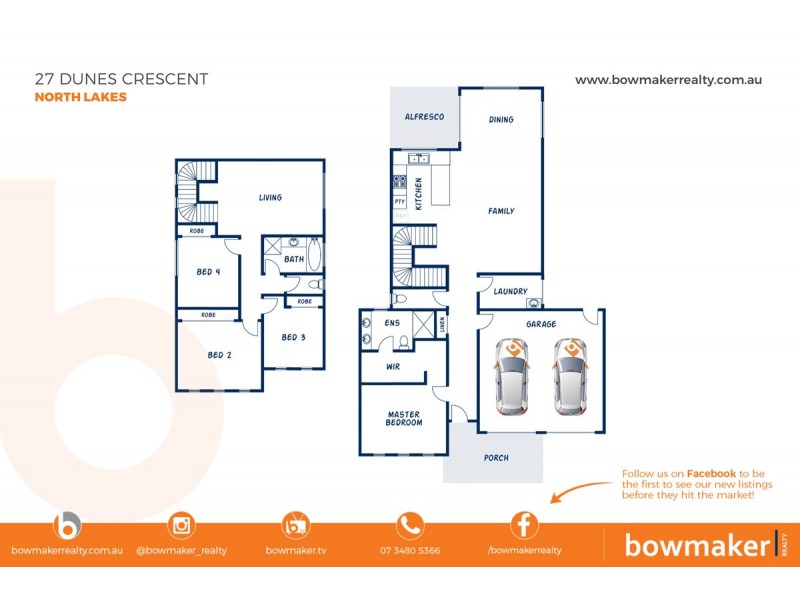 27 Dunes Crescent, North Lakes QLD 4509 Floorplan