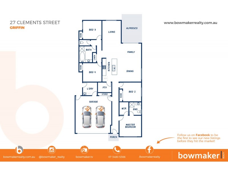 27 Clements Street, Griffin QLD 4503 Floorplan
