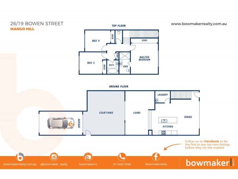 26/19 Bowen Street, Mango Hill QLD 4509 Floorplan