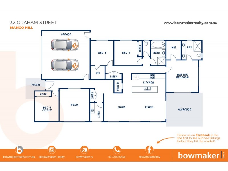 32 Graham Street, Mango Hill QLD 4509 Floorplan