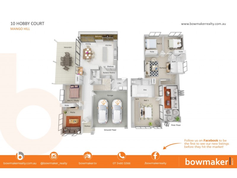 10 Hobby Court, Mango Hill QLD 4509 Floorplan