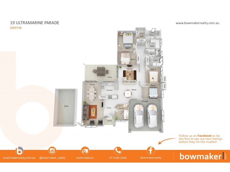 19 Ultramarine Parade, Griffin QLD 4503 Floorplan