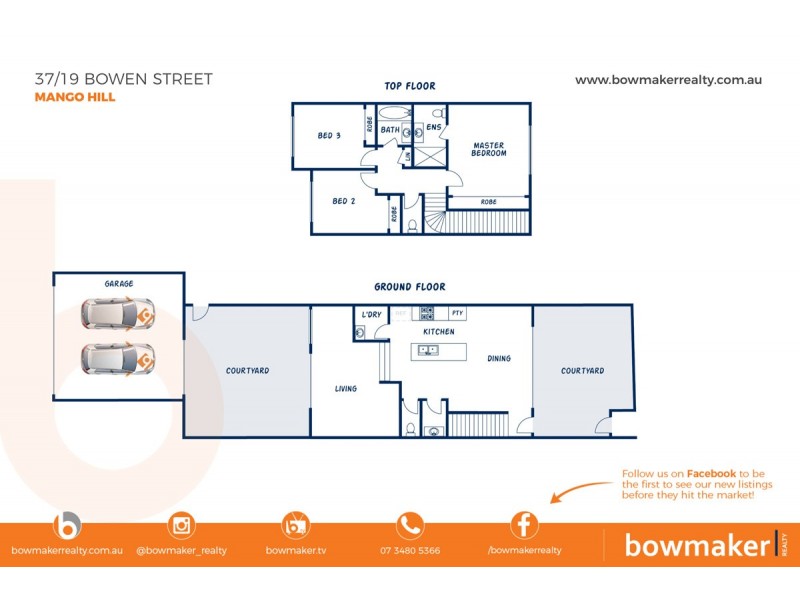 37/19 Bowen Street, Mango Hill QLD 4509 Floorplan