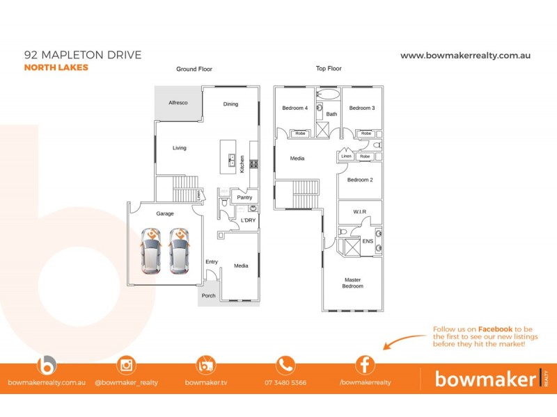 92 Mapleton Drive, North Lakes QLD 4509 Floorplan
