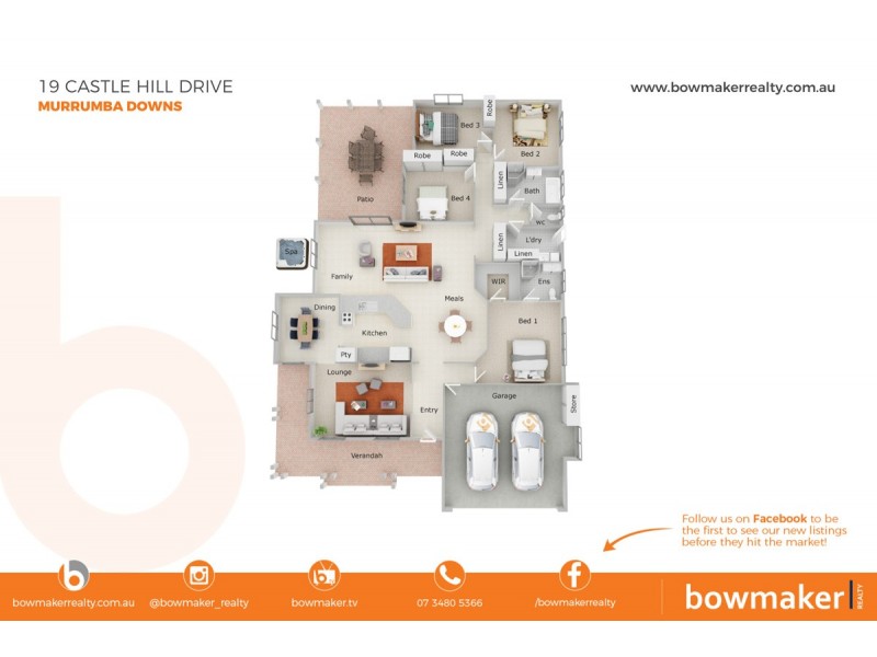 19 Castle Hill Drive, Murrumba Downs QLD 4503 Floorplan