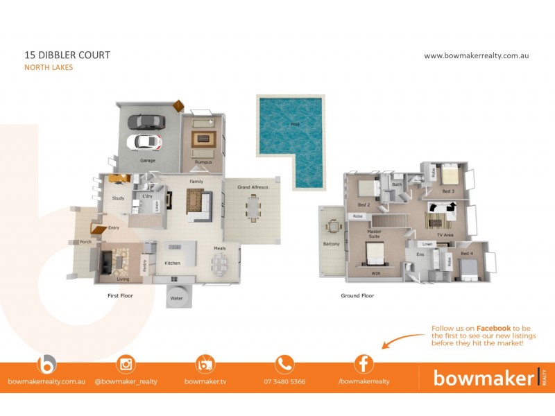 15 Dibbler Court, North Lakes QLD 4509 Floorplan