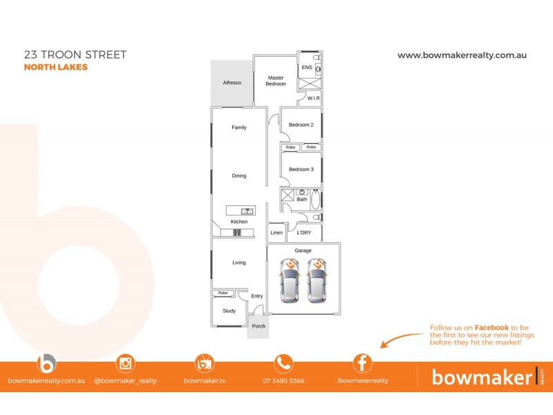 23 Troon Street, North Lakes QLD 4509 Floorplan