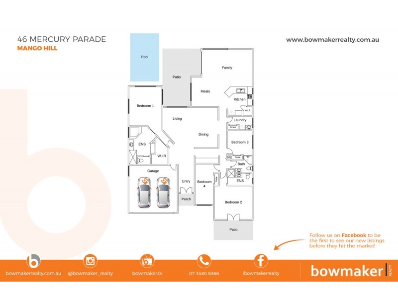 46 Mercury Parade, Mango Hill QLD 4509 Floorplan
