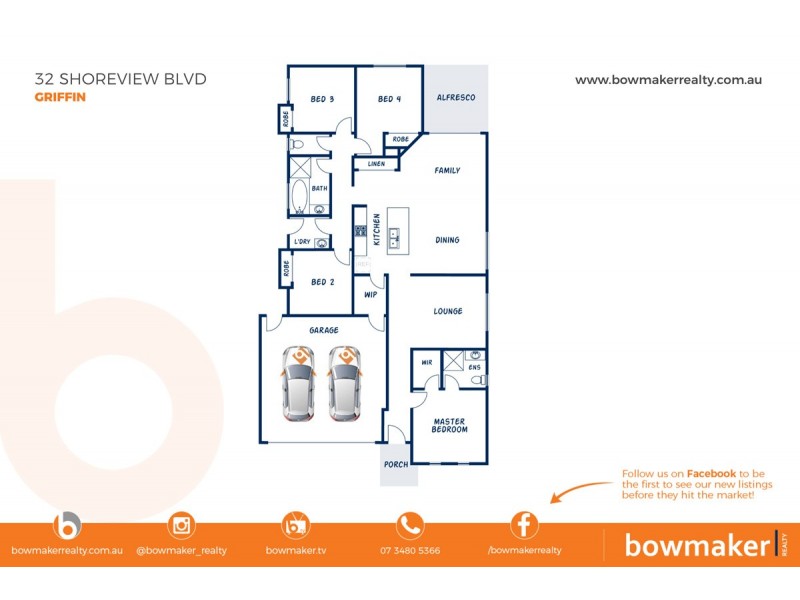 32 Shoreview Boulevard, Griffin QLD 4503 Floorplan