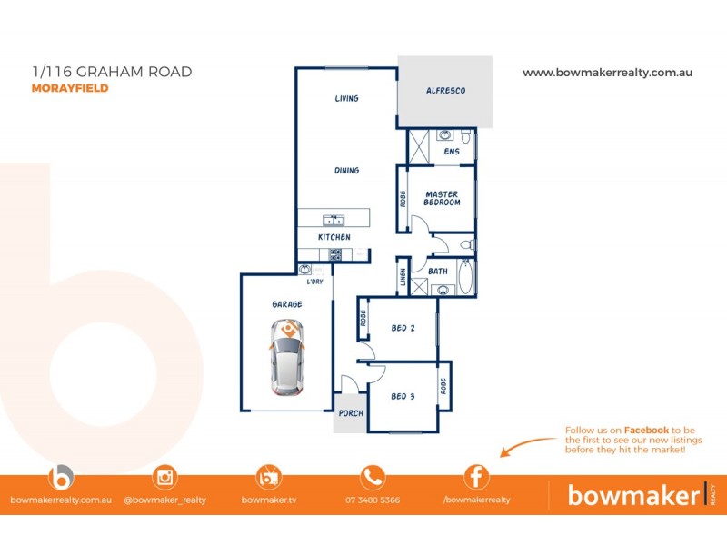 1/116 Graham Road, Morayfield QLD 4506 Floorplan