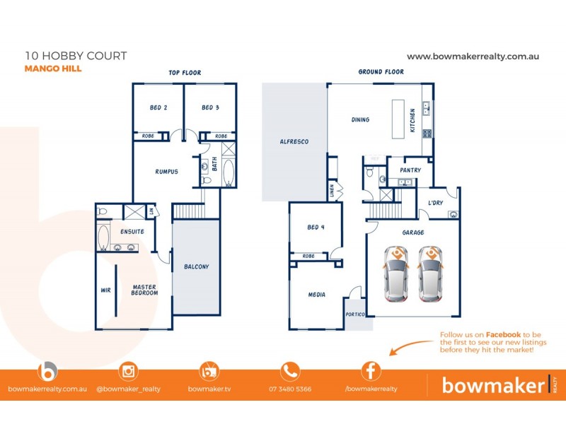 10 Hobby Court, Mango Hill QLD 4509 Floorplan