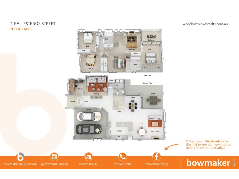 1 Ballesteros Street, North Lakes QLD 4509 Floorplan