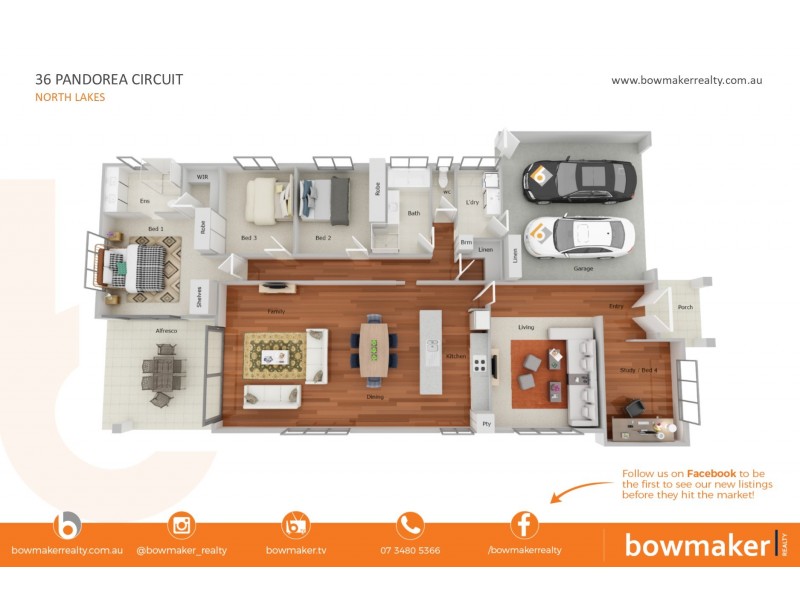 36 Pandorea Circuit, North Lakes QLD 4509 Floorplan