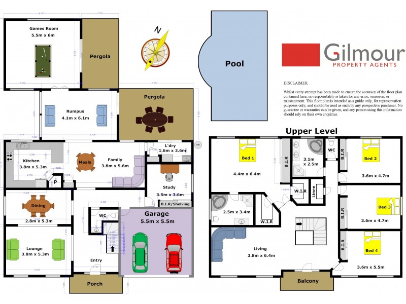 4 Christine Court, Kellyville NSW 2155 Floorplan
