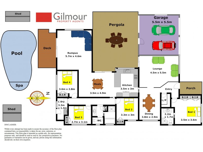 12 Henley Close, Castle Hill NSW 2154 Floorplan