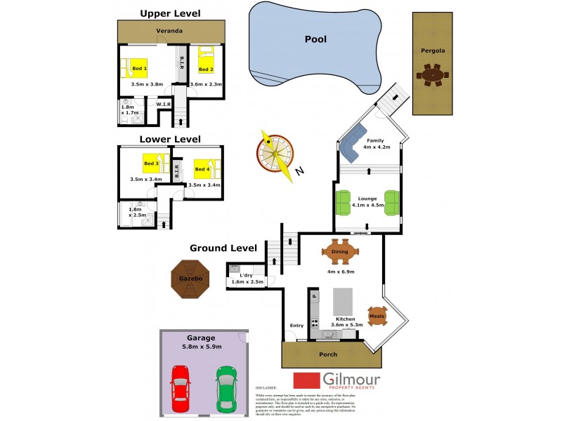 18 Ashford Avenue, Castle Hill NSW 2154 Floorplan