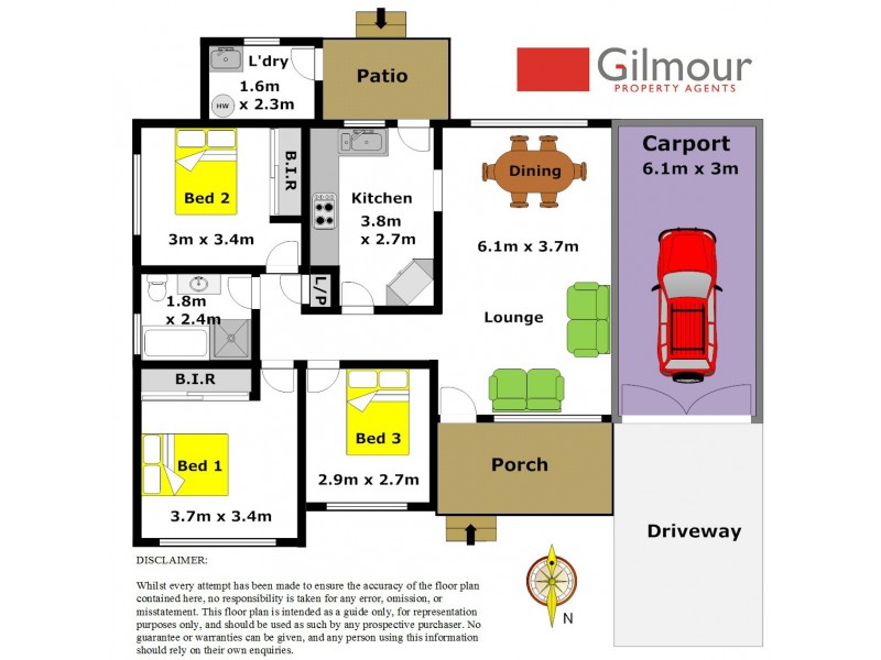 13 Clackmannan Road, Winston Hills NSW 2153 Floorplan