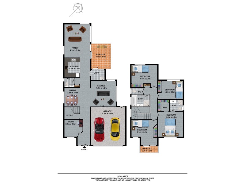 21 Mansfield Way, Kellyville NSW 2155 Floorplan
