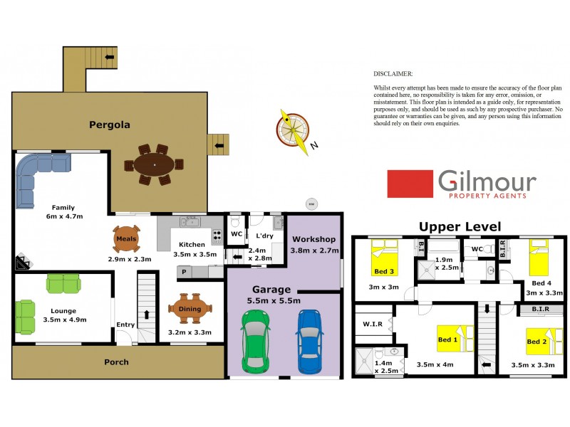 34 Galahad Crescent, Castle Hill NSW 2154 Floorplan