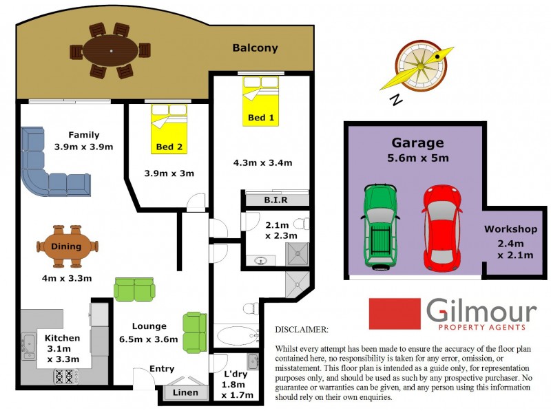 21/1-3 Sherwin Avenue, Castle Hill NSW 2154 Floorplan
