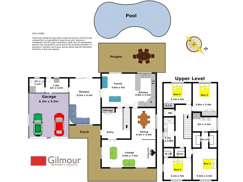 3 Delaney Drive, Baulkham Hills NSW 2153 Floorplan