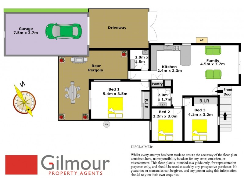10 Dawn Drive, Seven Hills NSW 2147 Floorplan