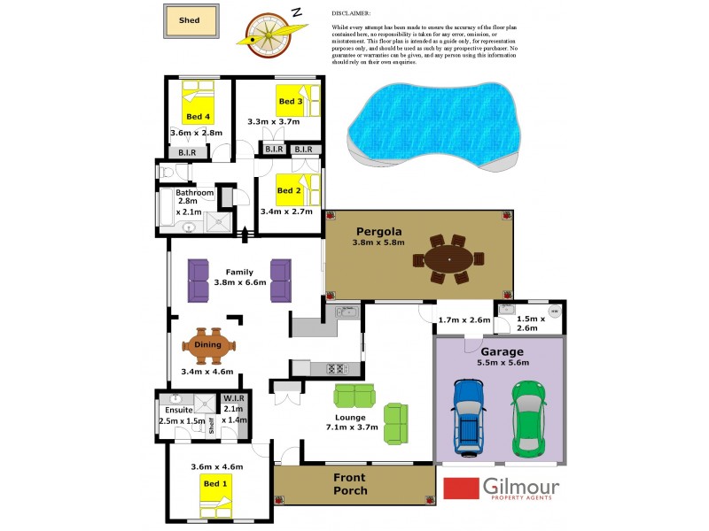 1 Finley Place, Glenhaven NSW 2156 Floorplan