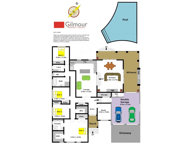 7 Lisa Crescent, Castle Hill NSW 2154 Floorplan