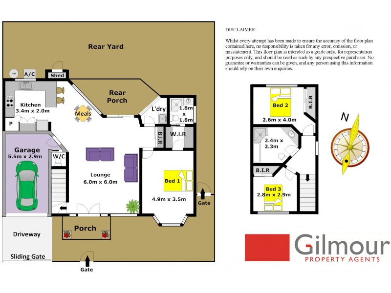 32 Bowden Street, North Parramatta NSW 2151 Floorplan