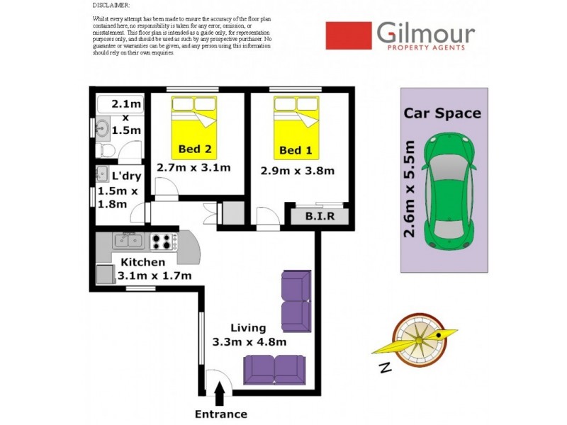 1/8 Harvard Street, Gladesville NSW 2111