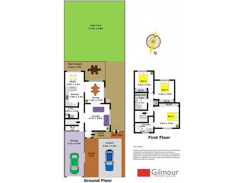 21B Gindurra Avenue, Castle Hill NSW 2154 Floorplan