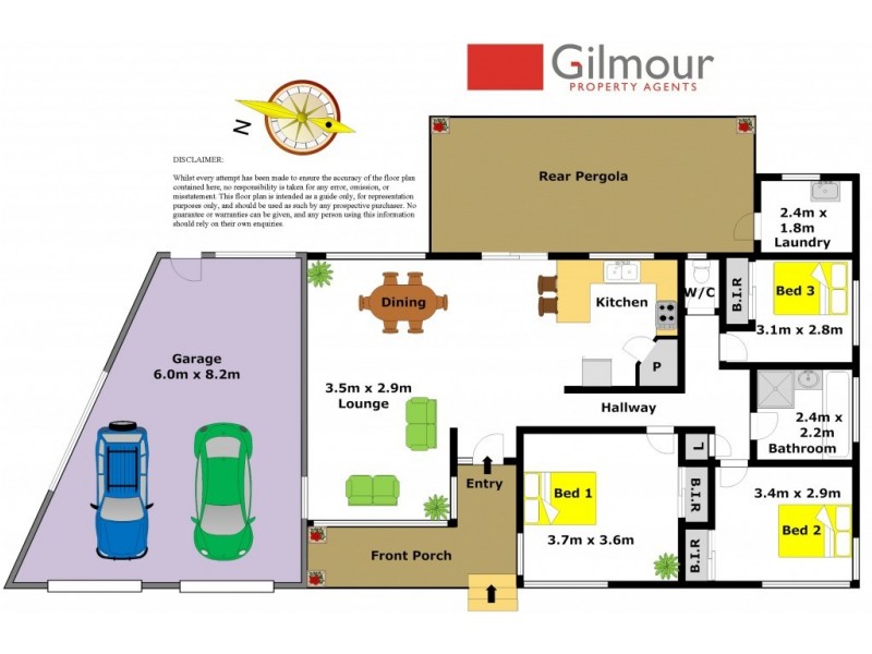 59 Burrandong Crescent, Baulkham Hills NSW 2153 Floorplan