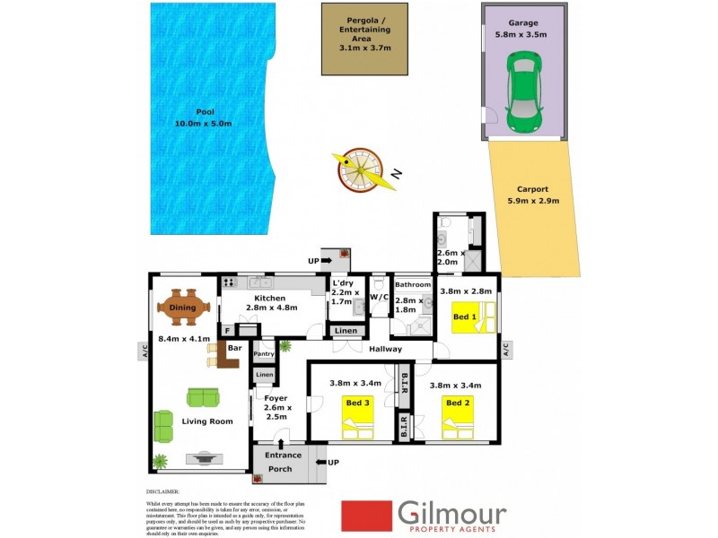 9 Girralong Avenue, Baulkham Hills NSW 2153 Floorplan