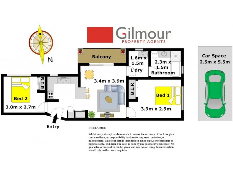 6/8 Harvard Street, Gladesville NSW 2111 Floorplan