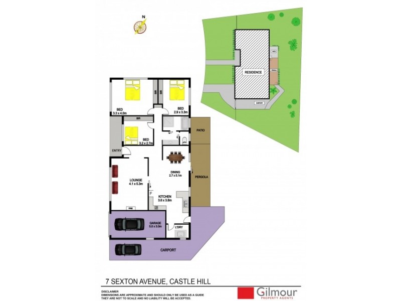 7 Sexton Avenue, Castle Hill NSW 2154 Floorplan